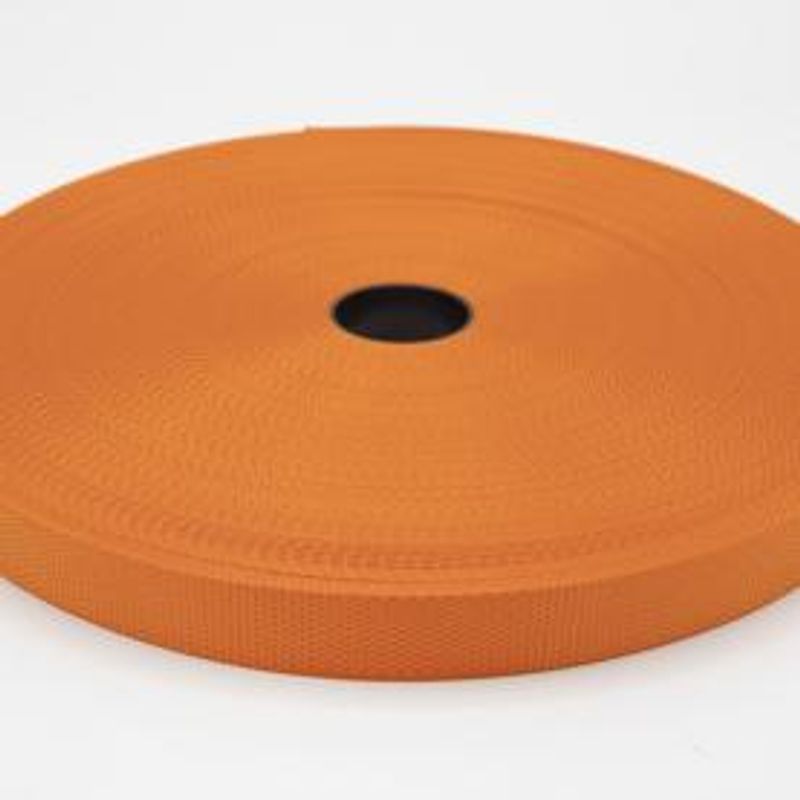 PES bånd standard 25 mm orange