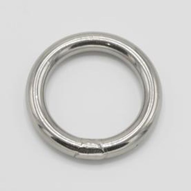Hovedbilde O-ring sveiset 18x3mm forniklet